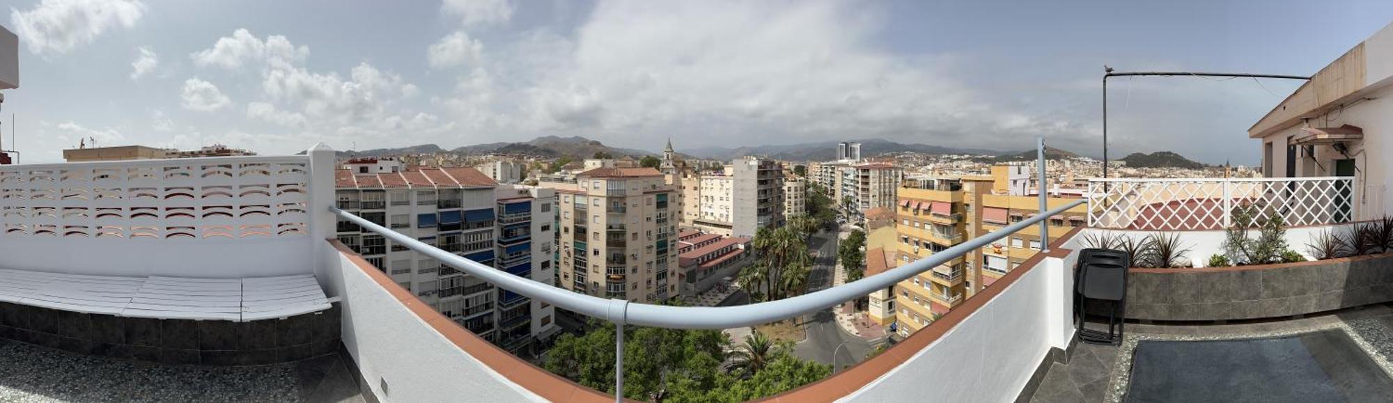 Atico Plaza Bailen Malaga Centro Leilighet Eksteriør bilde