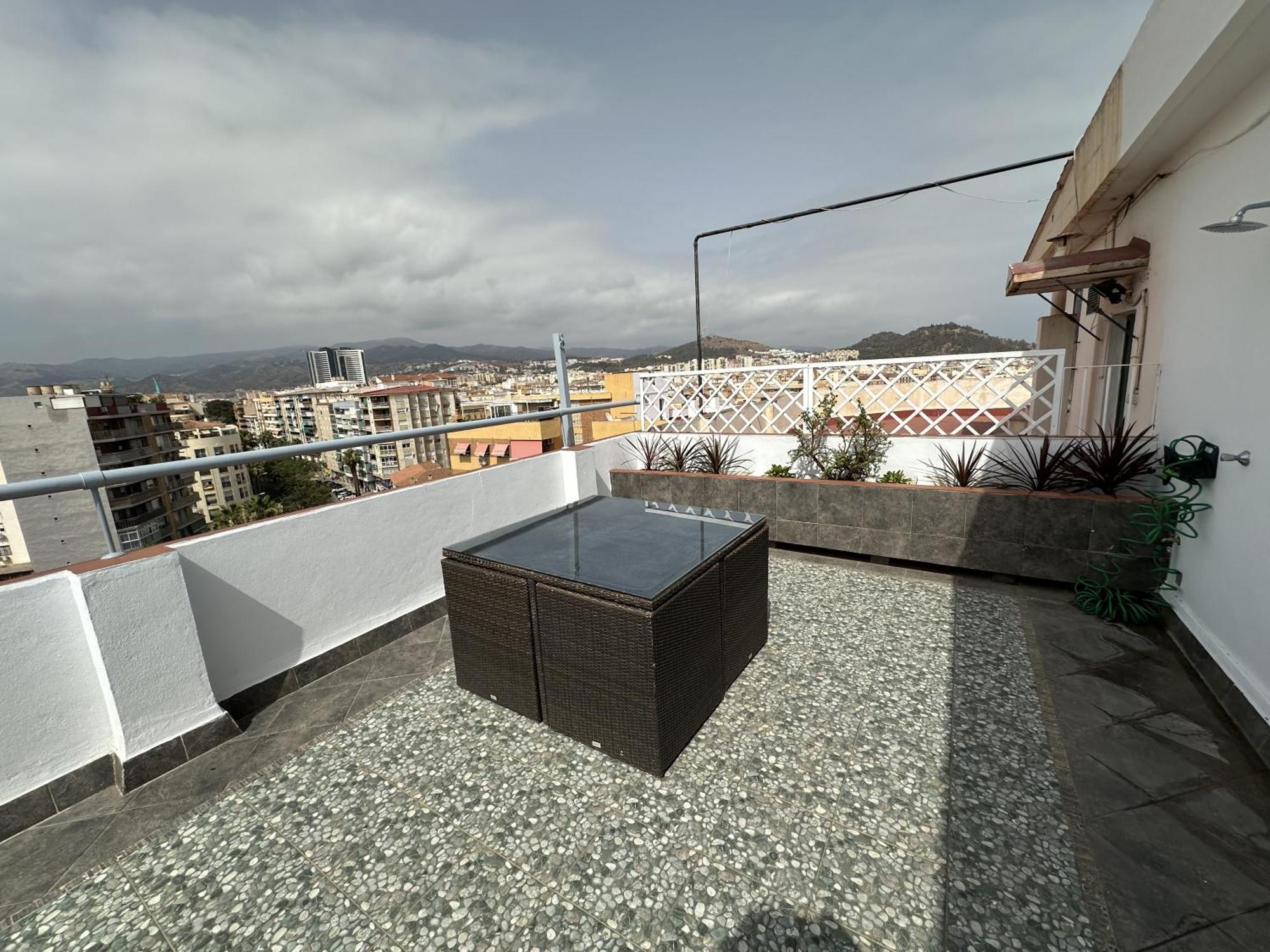 Atico Plaza Bailen Malaga Centro Leilighet Eksteriør bilde