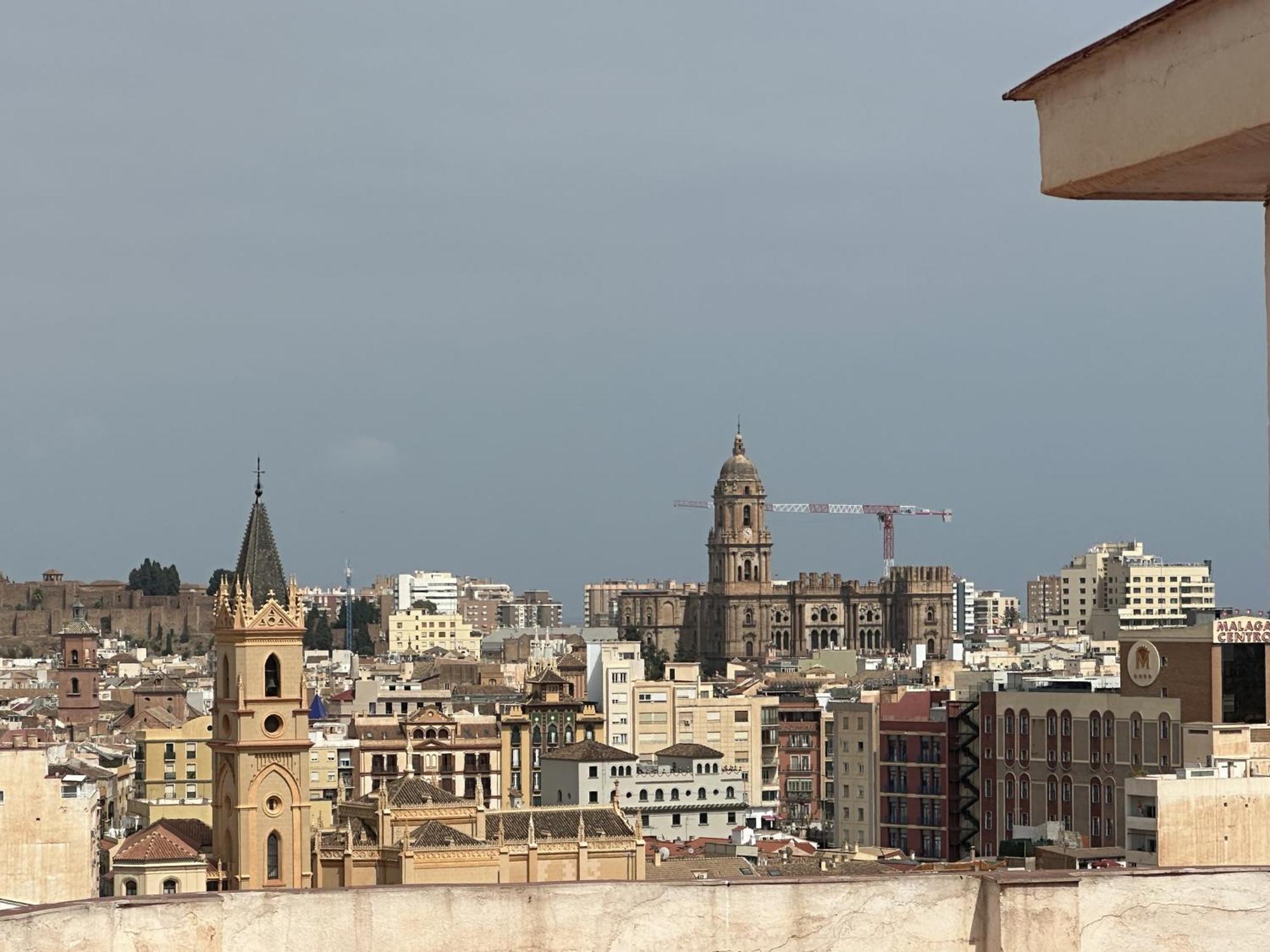 Atico Plaza Bailen Malaga Centro Leilighet Eksteriør bilde