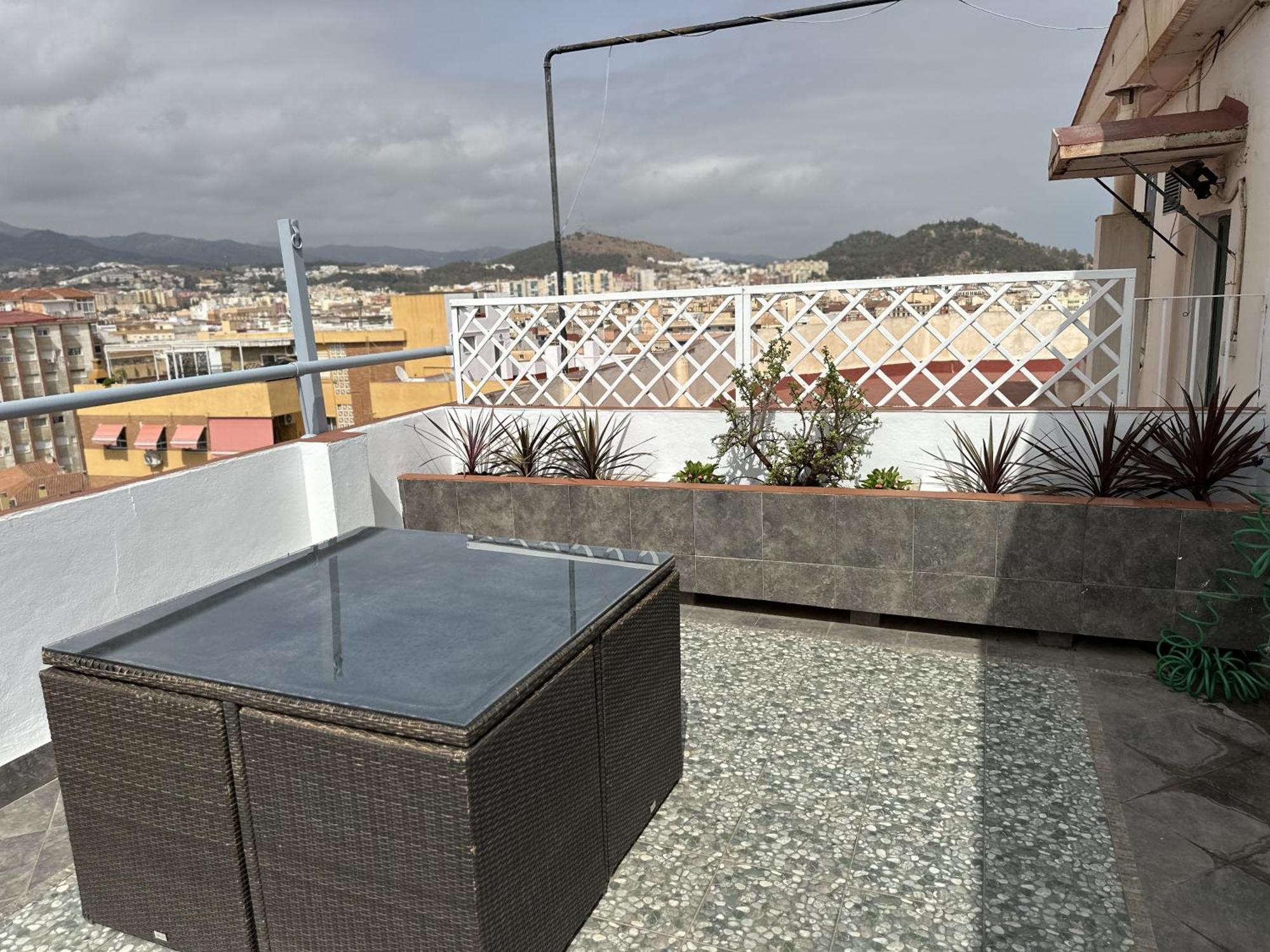 Atico Plaza Bailen Malaga Centro Leilighet Eksteriør bilde